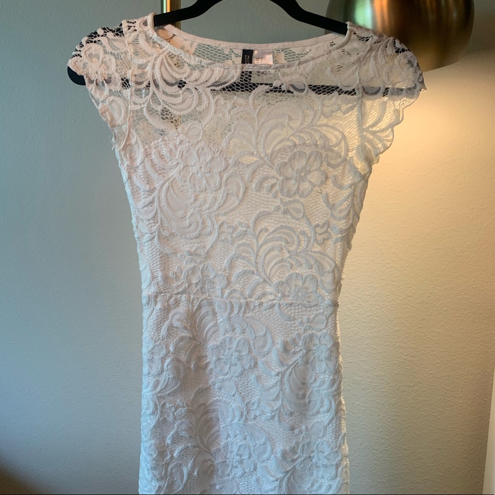 White Lace Dress
